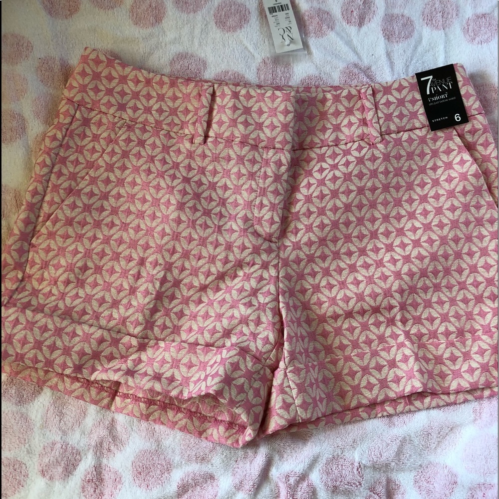 Pink Dress Shorts